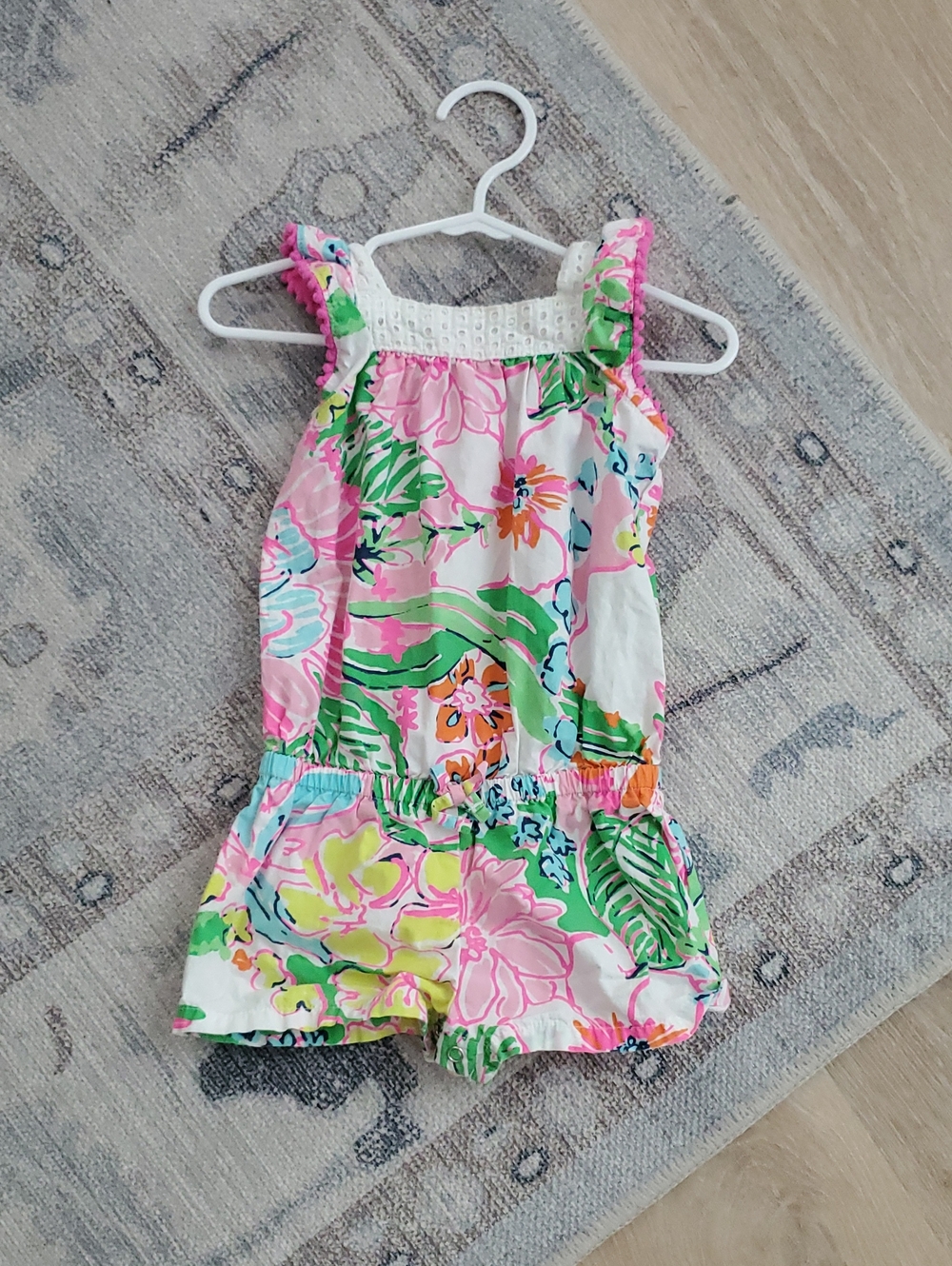 Lilly Pulitzer X Target Baby Girls Romper Outfit Sz18m